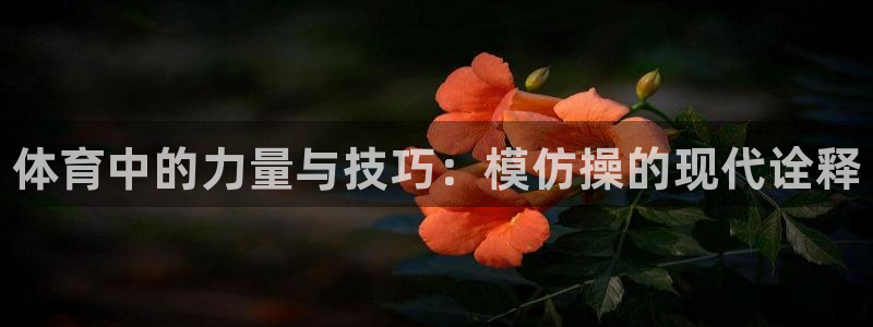 一竞技官网下载招商：体育中的力量与技巧：模仿操的现代