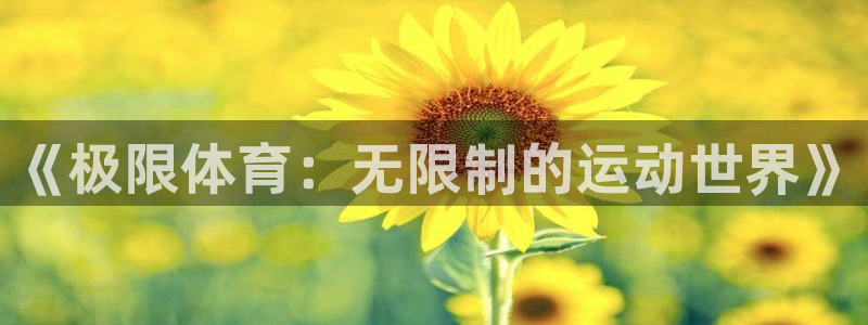 一竞技官方正版app官网：《极限体育：无限制的运动世