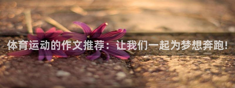 一竞技官网下载是干嘛的公司：体育运动的作文推荐：让我们一起为